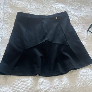 Michael Kors Black Skater Skirt